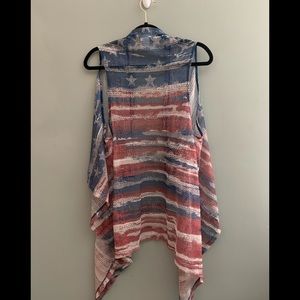 American Flag sweater